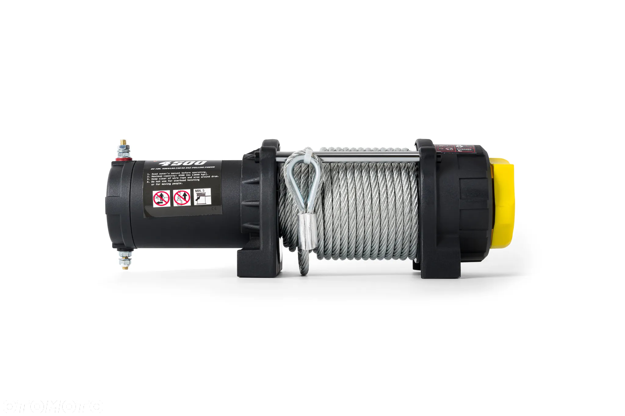 Wyciągarka Elektryczna Kangaroowinch K4500 12V Ze Sterowaniem Bezprzewodowym - 2