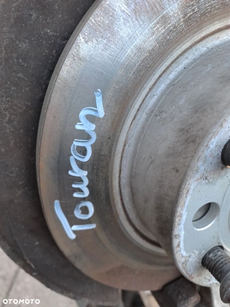 Volkswagen Touran kompletna belka tylnego zawieszenia 1K0505315BF ZDROWA !! - 3