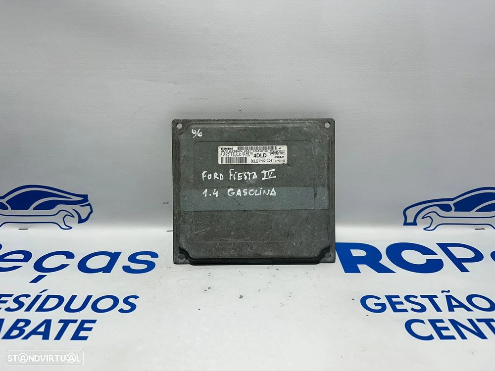 .Centralina Motor Siemens Ford 1.4i 16v 6S6112A650GD S120977313 2001 - 2008 - 4