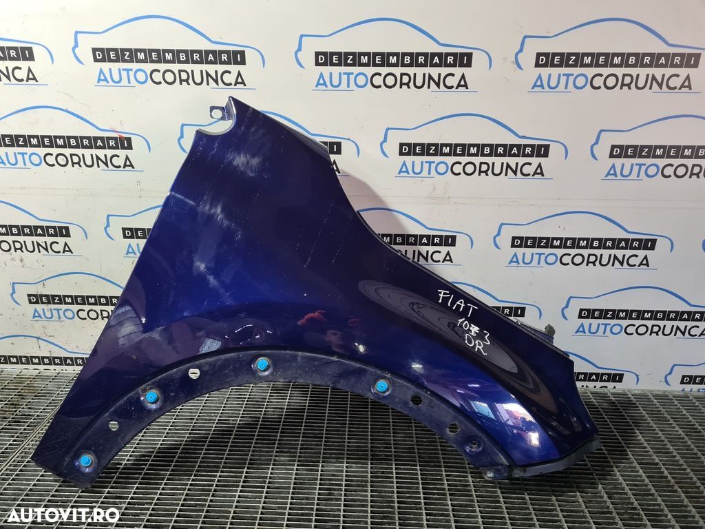 Aripa Dreapta Fata Fiat 500X Cross 2014 - 2018 4 Usi ALBASTRU (1073) - 1