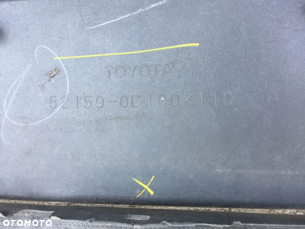 TOYOTA YARIS I LIFT 2003-2005 ZDERZAK TYLNY TYŁ - 9