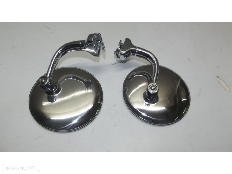 Classicos par de espelhos de calha novos - 2