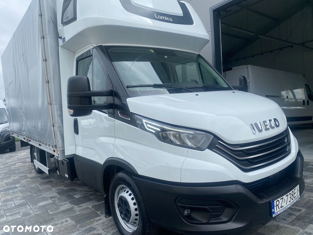 Iveco DAILY 3.0 HI MATIC, burto-firanka, 10-paletowy, zakupiony w salonie w Rzeszowie, serwisowany, bezwypadkowy, pełna dokumentacja, bogata wersja - 15