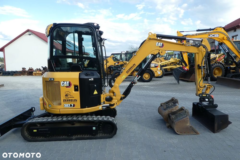 Caterpillar 302.7 PAWERTILT TRZY ŁYŻKI - 7