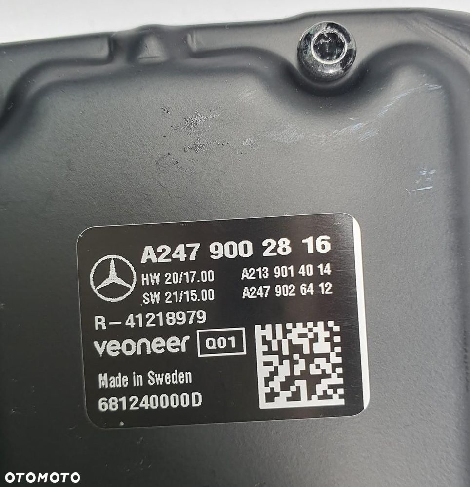 KAMERA SZYBY PRZEDNIEJ PRZÓD CZOŁOWEJ MERCEDES W213 A2479002816 - 5