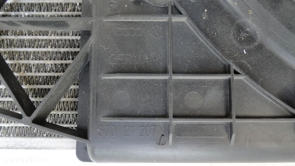 VW AUDI SKODA SEAT CHŁODNICA WODY PŁYNU KLIMATYZACJI WENTYLATOR 1.4TDI - 8