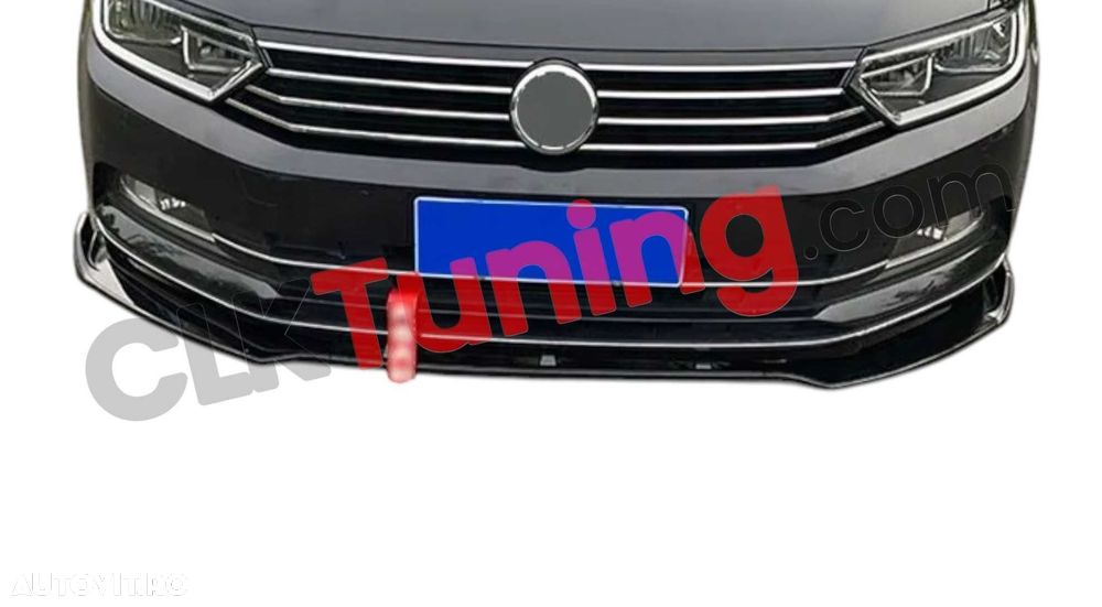 Lip prelungire tuning dedicat pentru bara fata Volkswagen Passat B8 - 2