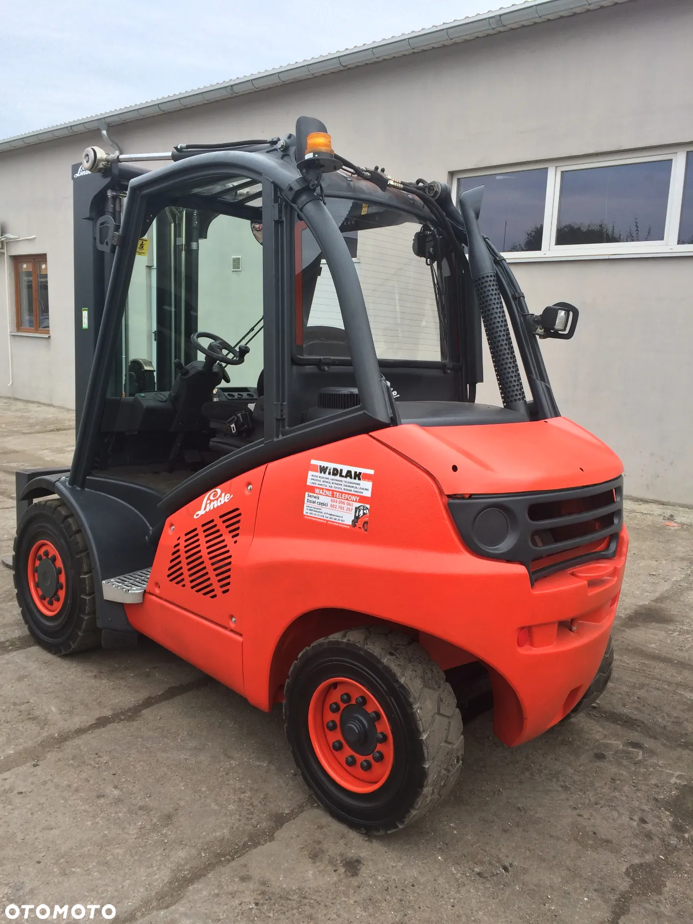 Linde [2017] WÓZEK WIDŁOWY LINDE H45D DIESEL 4,5tony - 5