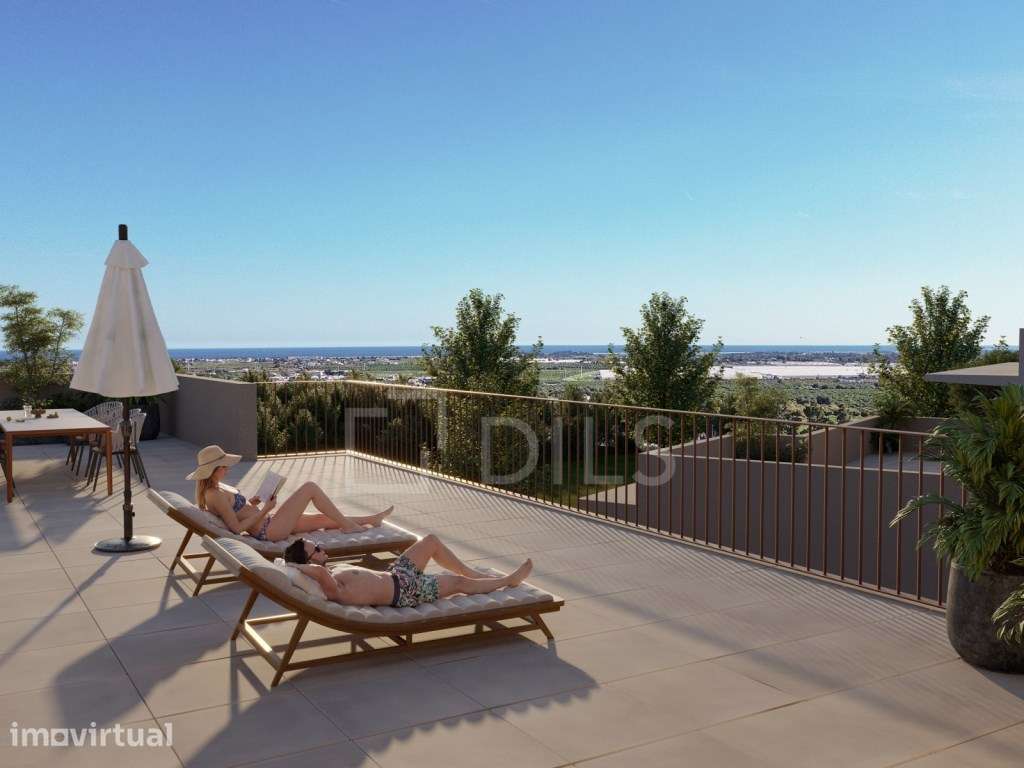Apartamento T2 com varanda em novo empreendimento, Tavira - Grande imagem: 3/45