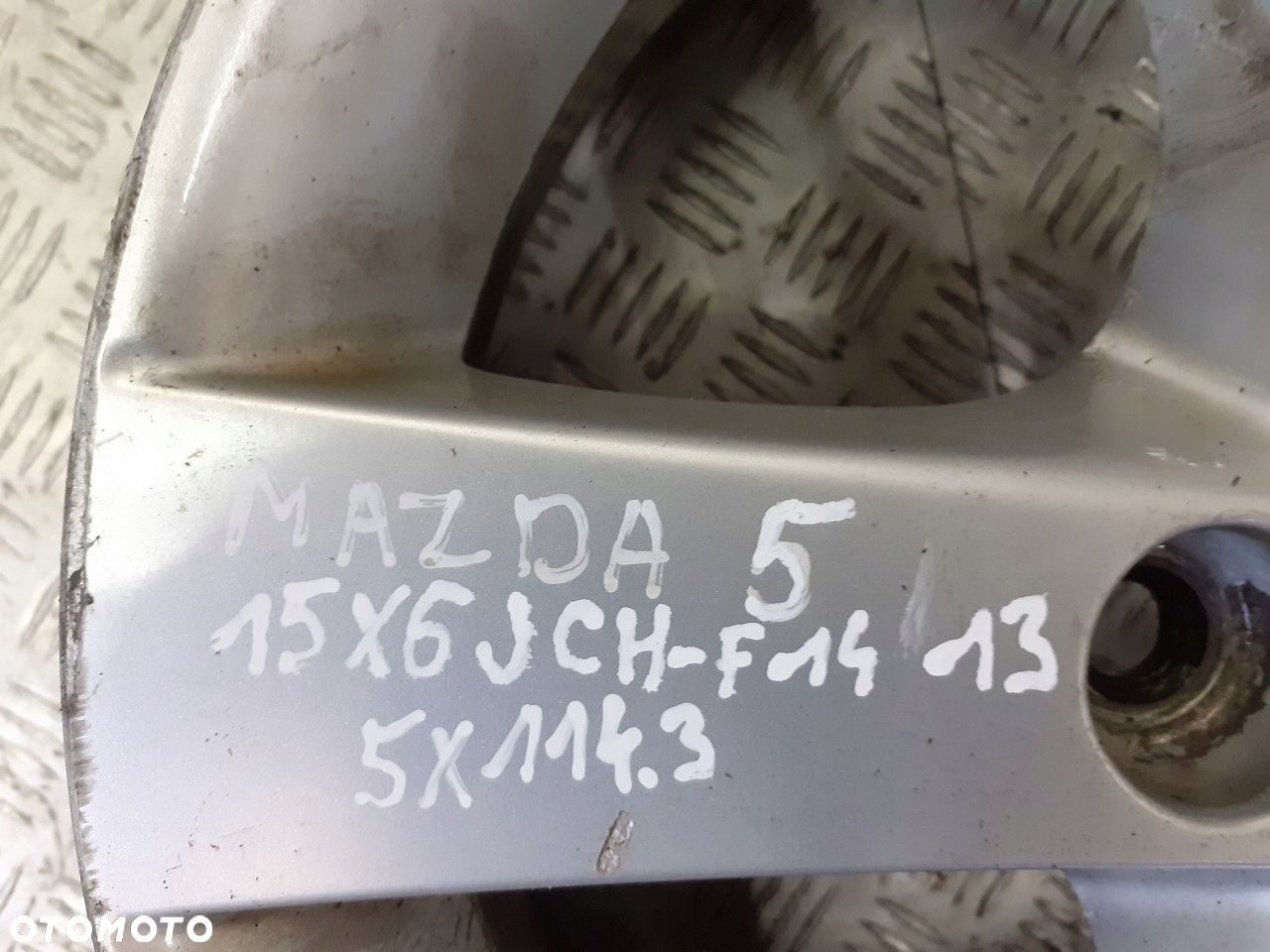 FELGI 15” ALUMINIOWE KOMPLET MAZDA 5 - 5