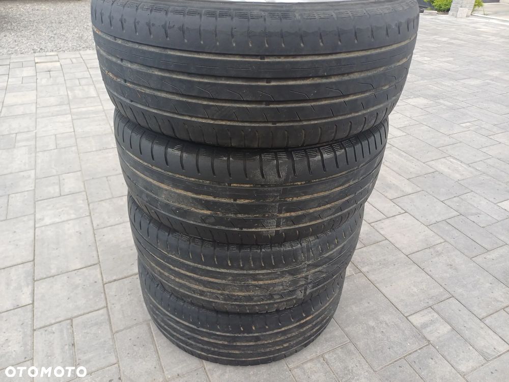 FELGI Z OPONAMI KOŁA ALUMINIOWE VW GOLF IV R16 5X100 ET42 57.1 mm OPONY TOYO PROXES CF2 205/55 R16 LATO NR27 - 12