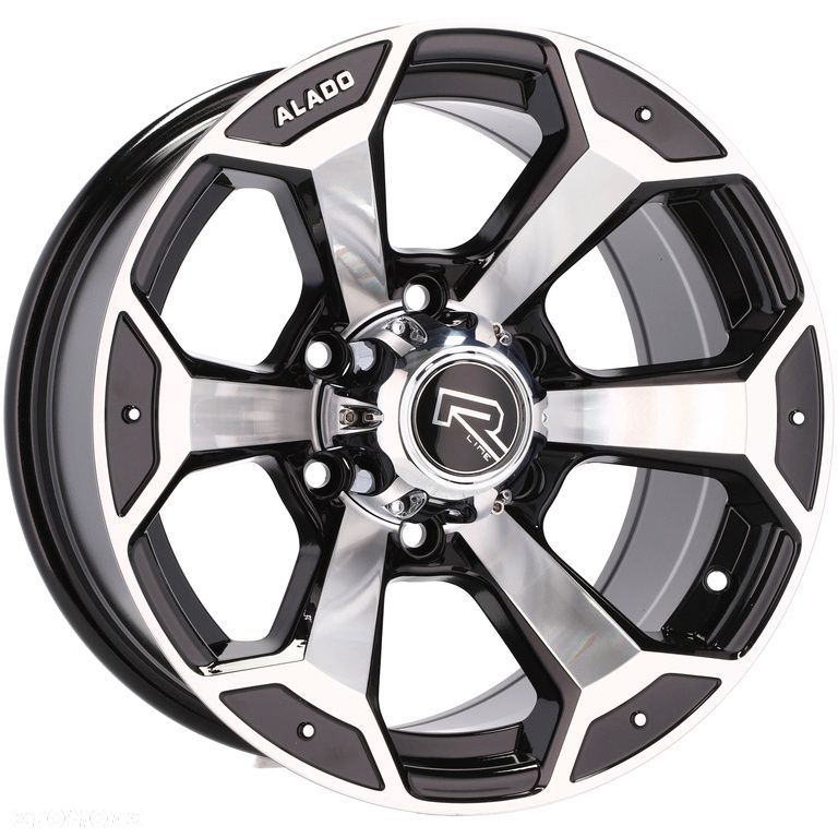 4x Felgi 15 6x139.7 Nissan Patrol m.in. do TOYOTA 4 Runner Hilux Mitsubishi L200 Pajero - BK321 - 9