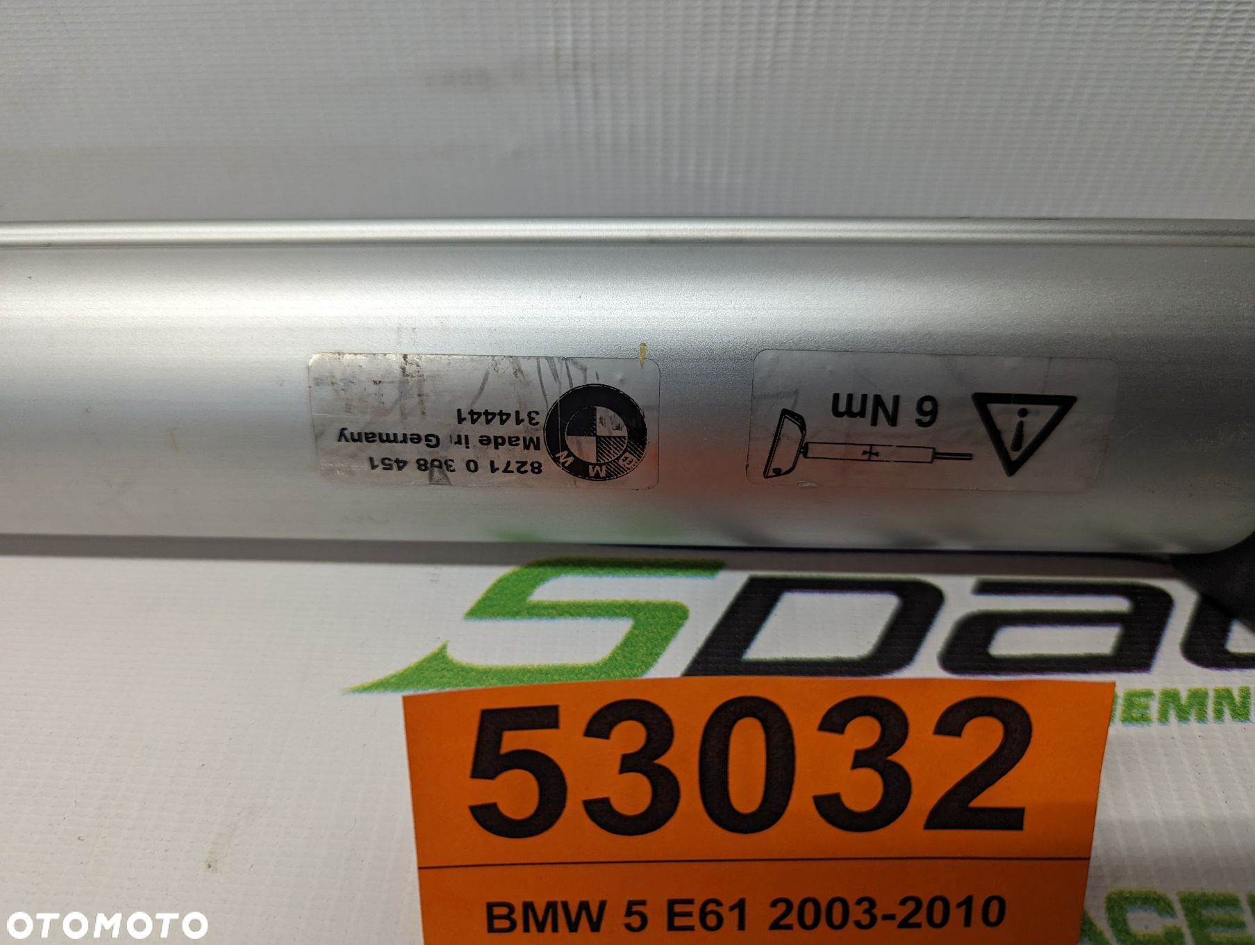 Bagażnik dachowy bazowy belki poprzeczki BMW 5 E61 2003-2010 - 7