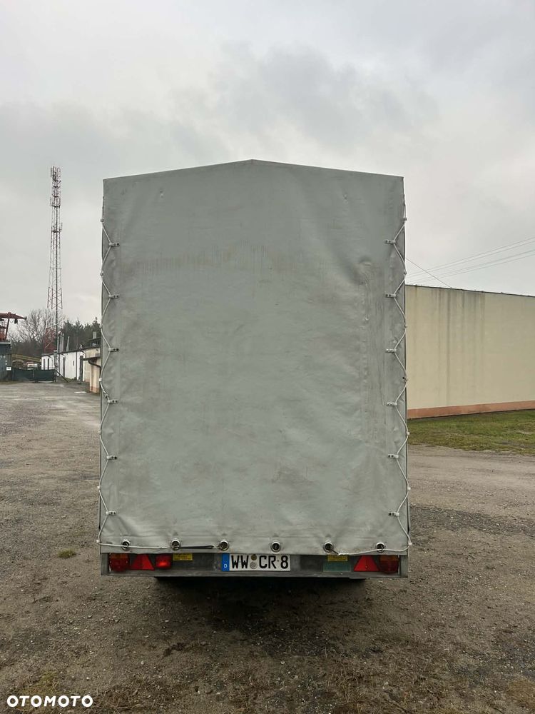 Hapert DL 2000 kg przyczepa plandeka wysoka - 9