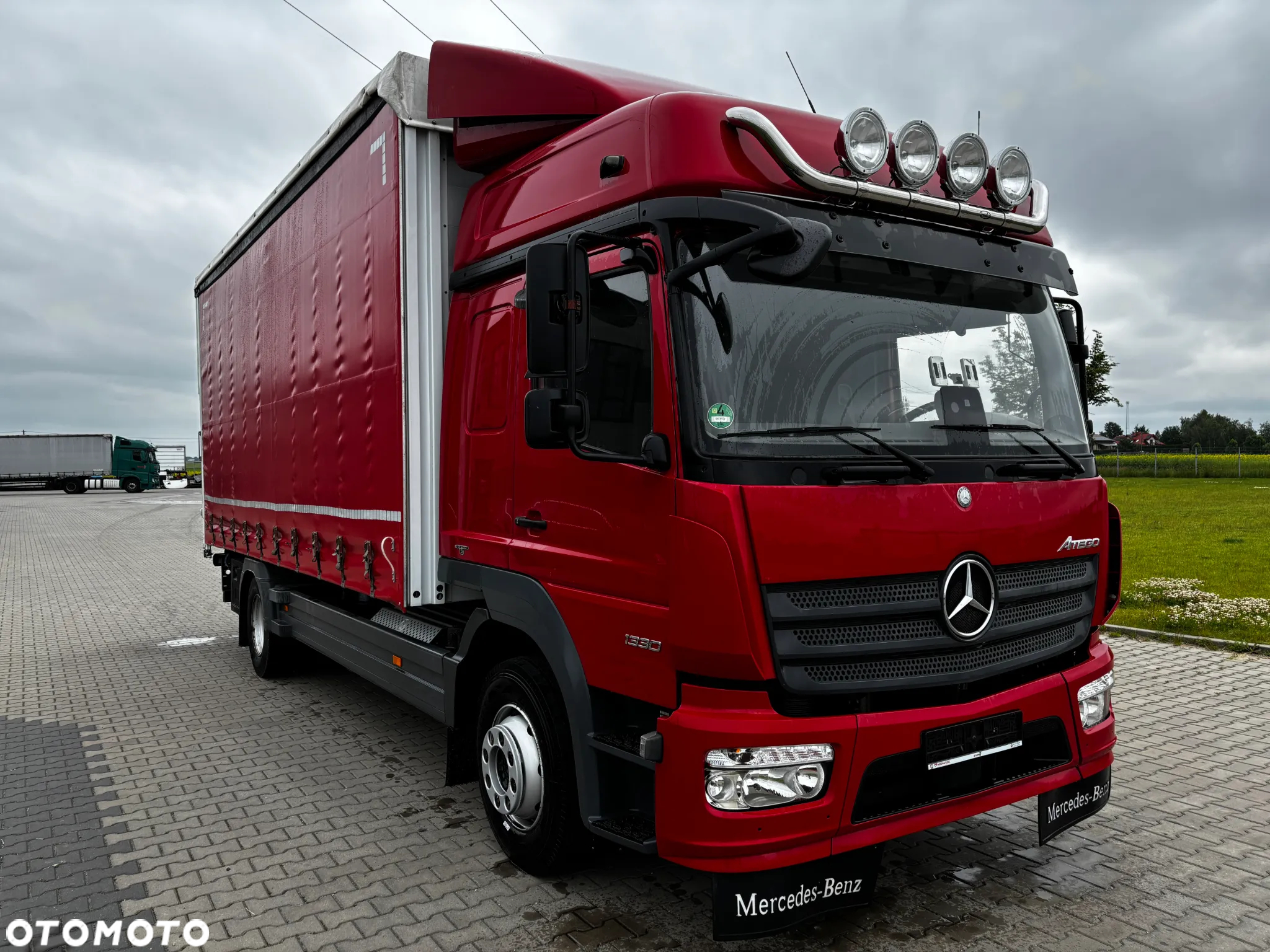 Mercedes-Benz ATEGO 1330 (1524, 1224) firank, winda , plandeka, kabina sypialna , z Niemiec - 2