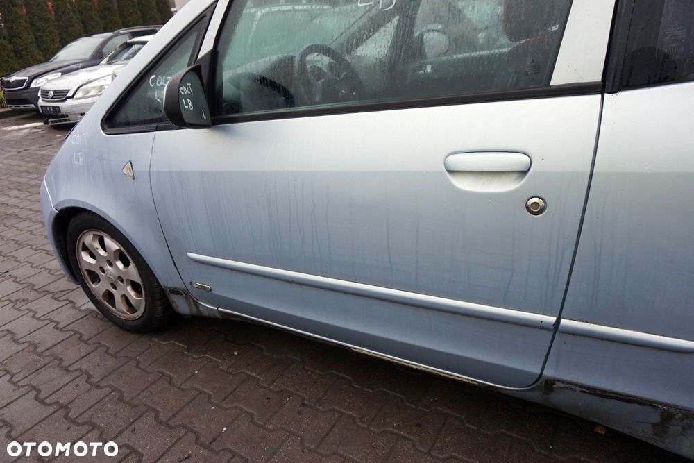 DRZWI PRZEDNIE LEWE COLT VI Z30 3D HB T42  SREBRNY MITSUBISHI 2004-2008 - 4