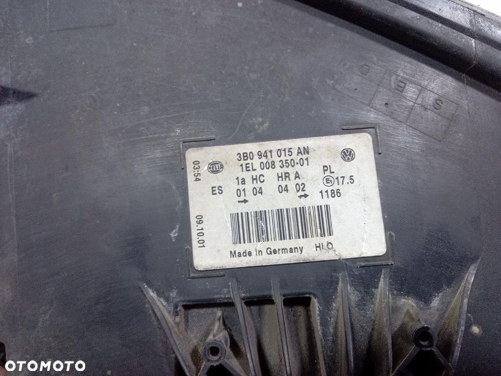 VW PASSAT B5 FL LIFT REFLEKTOR LEWY LAMPA EU 3B0941015AN - 5