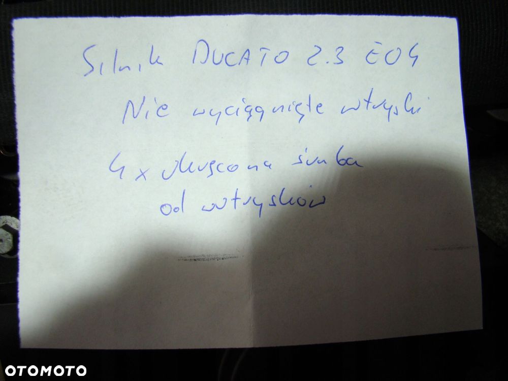 silnik goły słupek ducato iveco 2.3 euro 4 06-11 f1ae0481d 168 tyś - 5