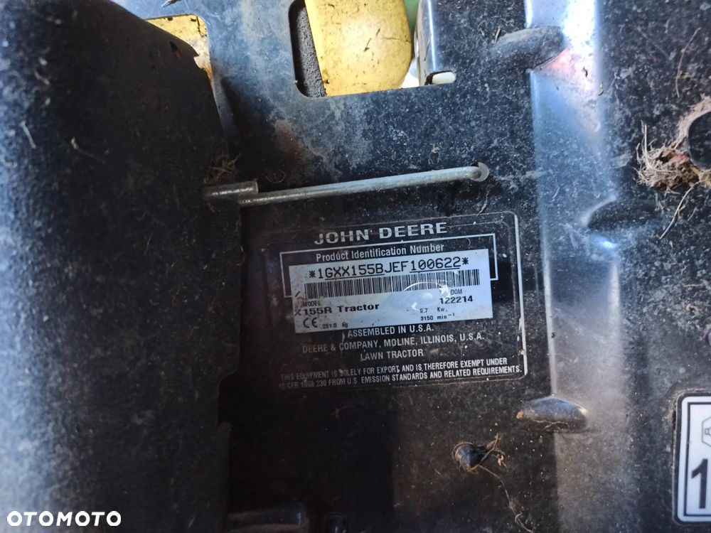 John Deere X155R - 8