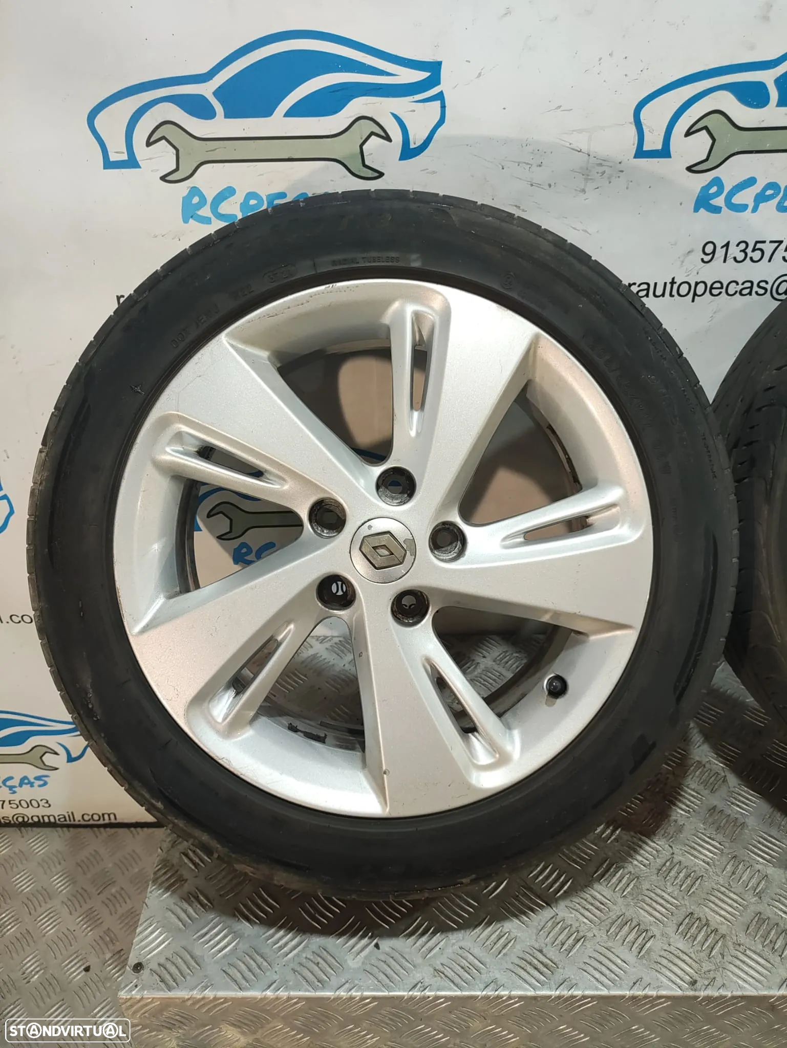 Jantes 17 Originais Renault 7J ET49 5x114,3 - 4