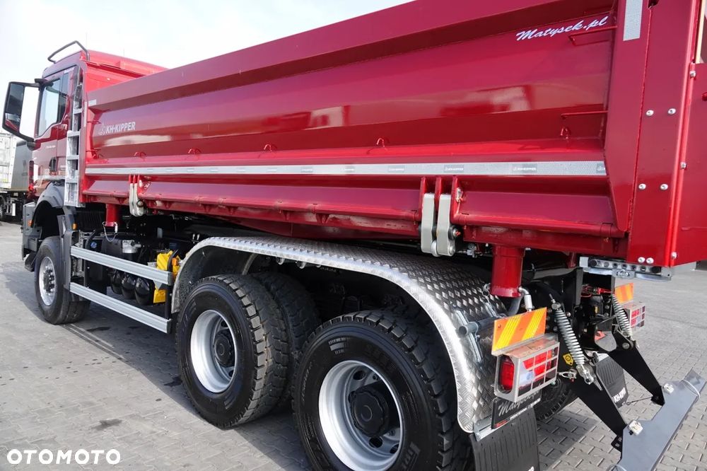 MAN TGS 33.480 / 6X6 / WYWROTKA 3 STRONNA / BORDMATIC / KH KIPPER / AUTOMAT / HARDOX  / BOGATA OPCJA / FABRYCZNIE NOWY / 2026 - 28