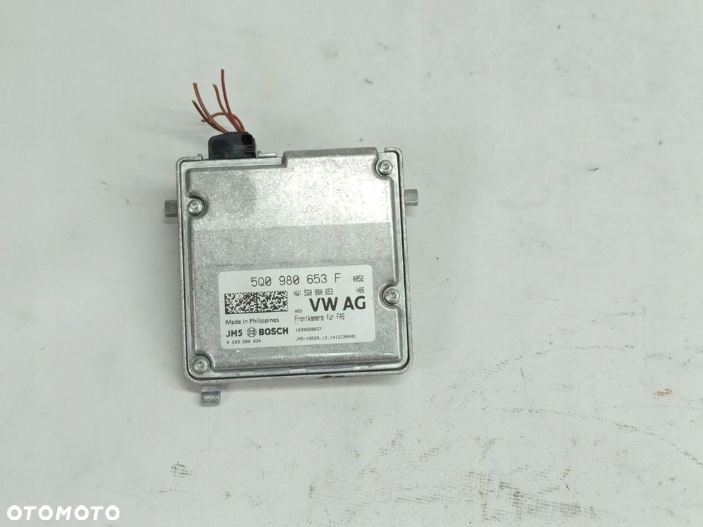 SEAT LEON III VW GOLF VII KAMERA SZYBY RADAR LANE ASSIST 5Q0980653F - 5