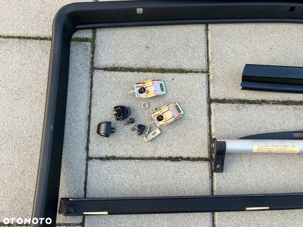 BOCZKI DRZWI BMW E38 PRZED LIFT WERSJA KRÓTKA ROLETKI ROLETY TRÓJKĄTY ZESTAW RARYTAS - 14