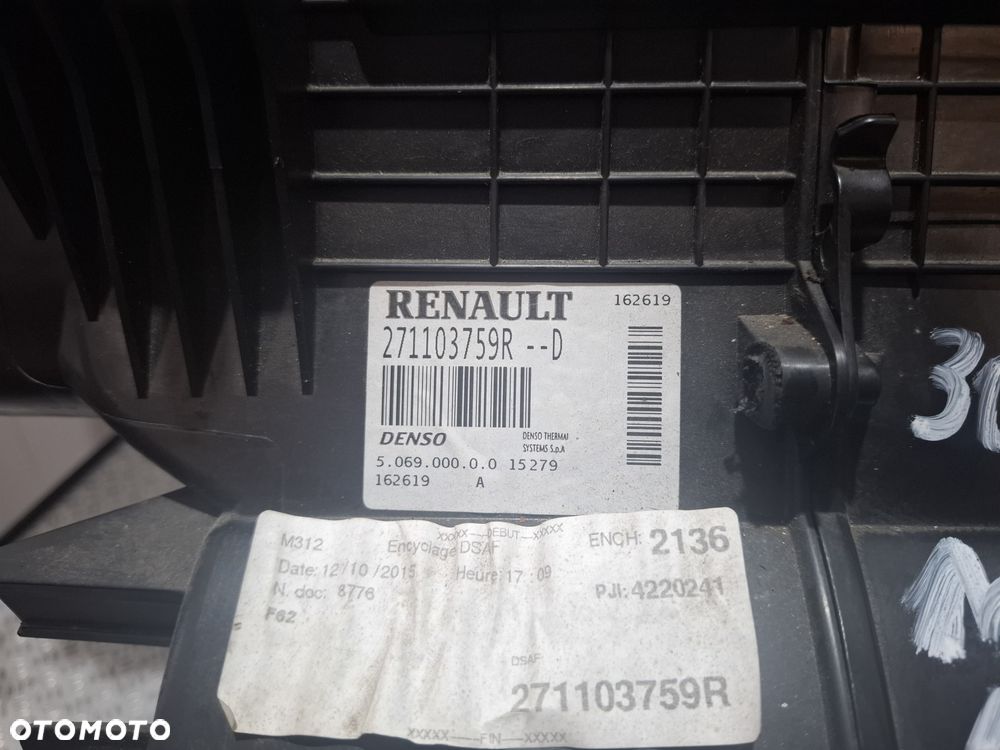 Nagrzewnica Renault Master III 2018 rok nr 271103759R - 2