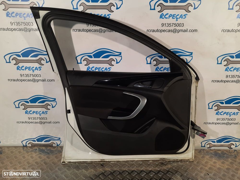 PORTA PORTAS FRENTE FRONTAL ESQUERDA OPEL 13274118 OPEL INSIGNIA A G09 FECHO ELEVADOR MOTOR PUXADOR VIDRO - 2