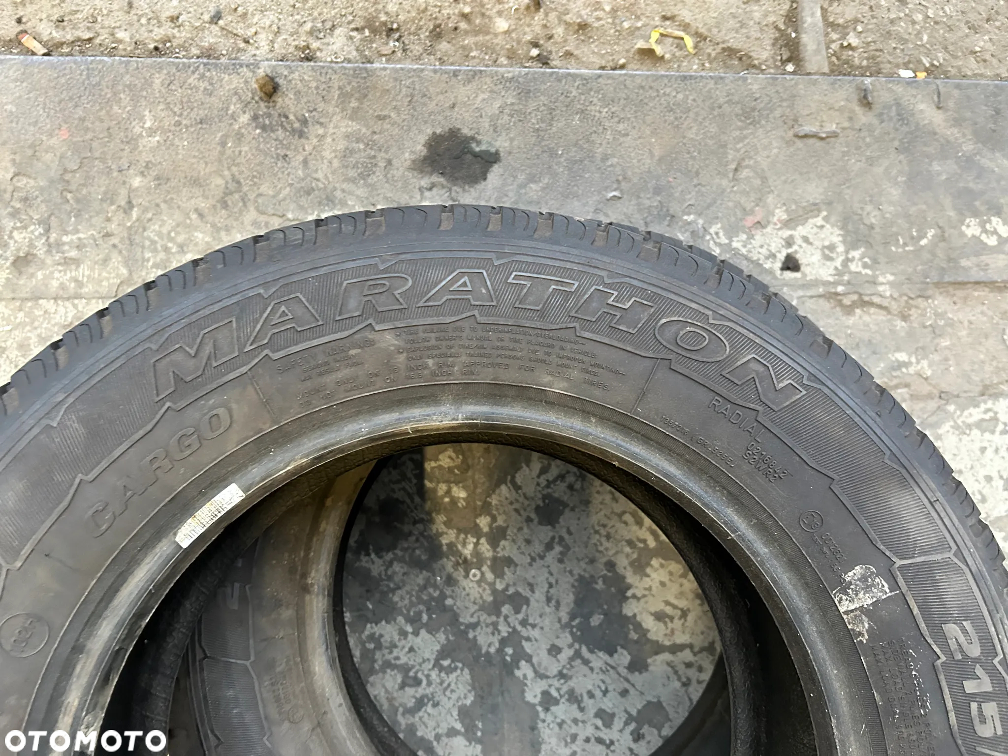 GOODYEAR MARATHON CARGO OPONY 215/65 R16C - 2