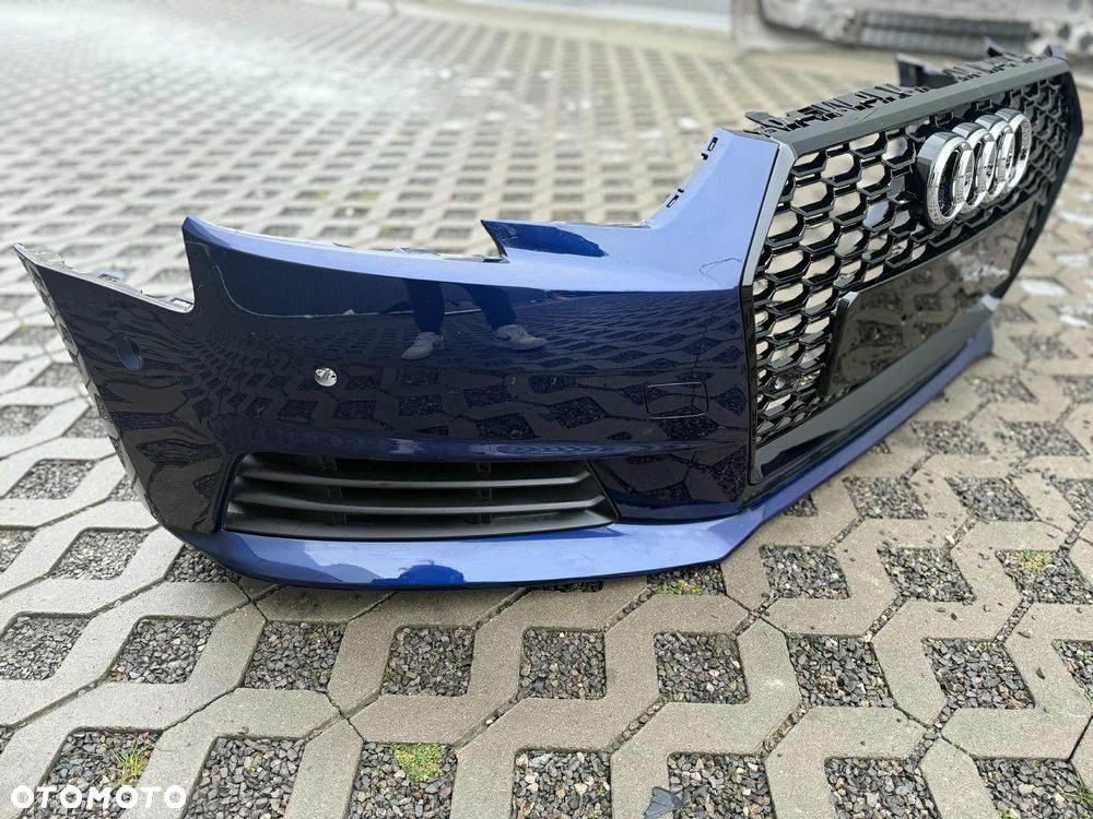 Audi A4 B9 Zderzak Przód Przedni Kompletny 6xPDC LX5H 15-19 - 11