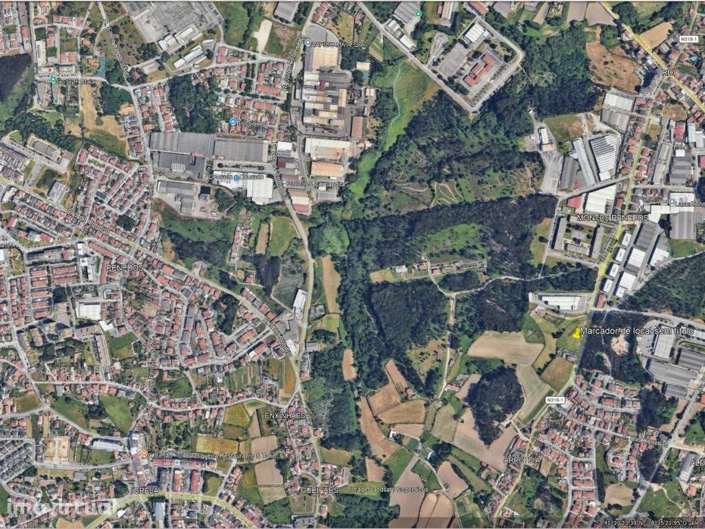 Terreno urbano com PIP aprovado - Milheirós - Grande imagem: 3/4