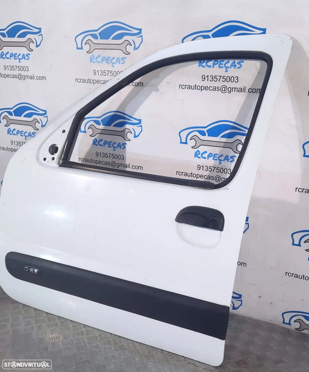 PORTA PORTAS FRENTE FRONTAL ESQUERDA RENAULT KANGOO I 1 MK1 FASE I 1 7751471745 FECHO ELEVADOR MOTOR PUXADOR VIDRO RETROVISOR RETROVISORES - 3
