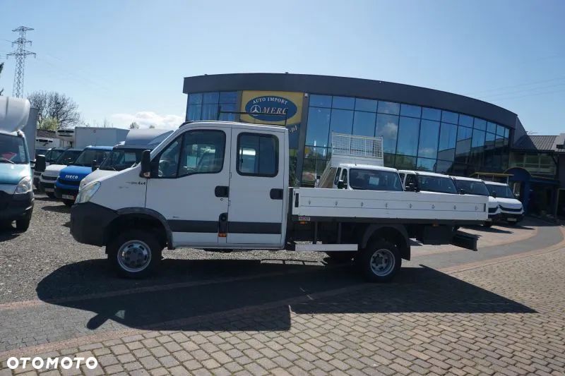 Iveco 45C15 4x4 doka brygadówka skrzynia wywrotka HDS żuraw - 11