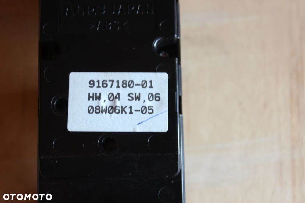 PANEL PRZEŁĄCZNIK OTWIERANIA SZYB BMW 1 CABRIO E88 9167180 2008 - 5
