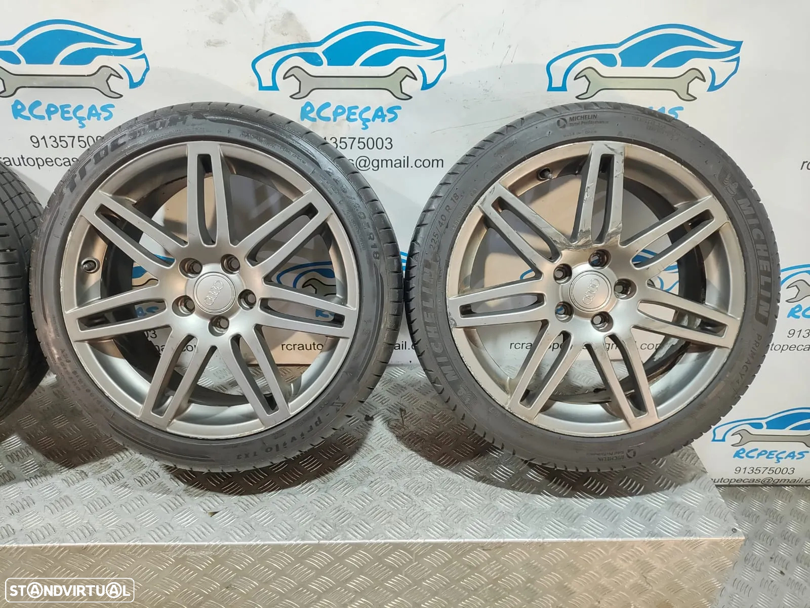 - Jantes 18 Ronal Originais Audi A3 8P 7,5J ET54 5x112 - 5