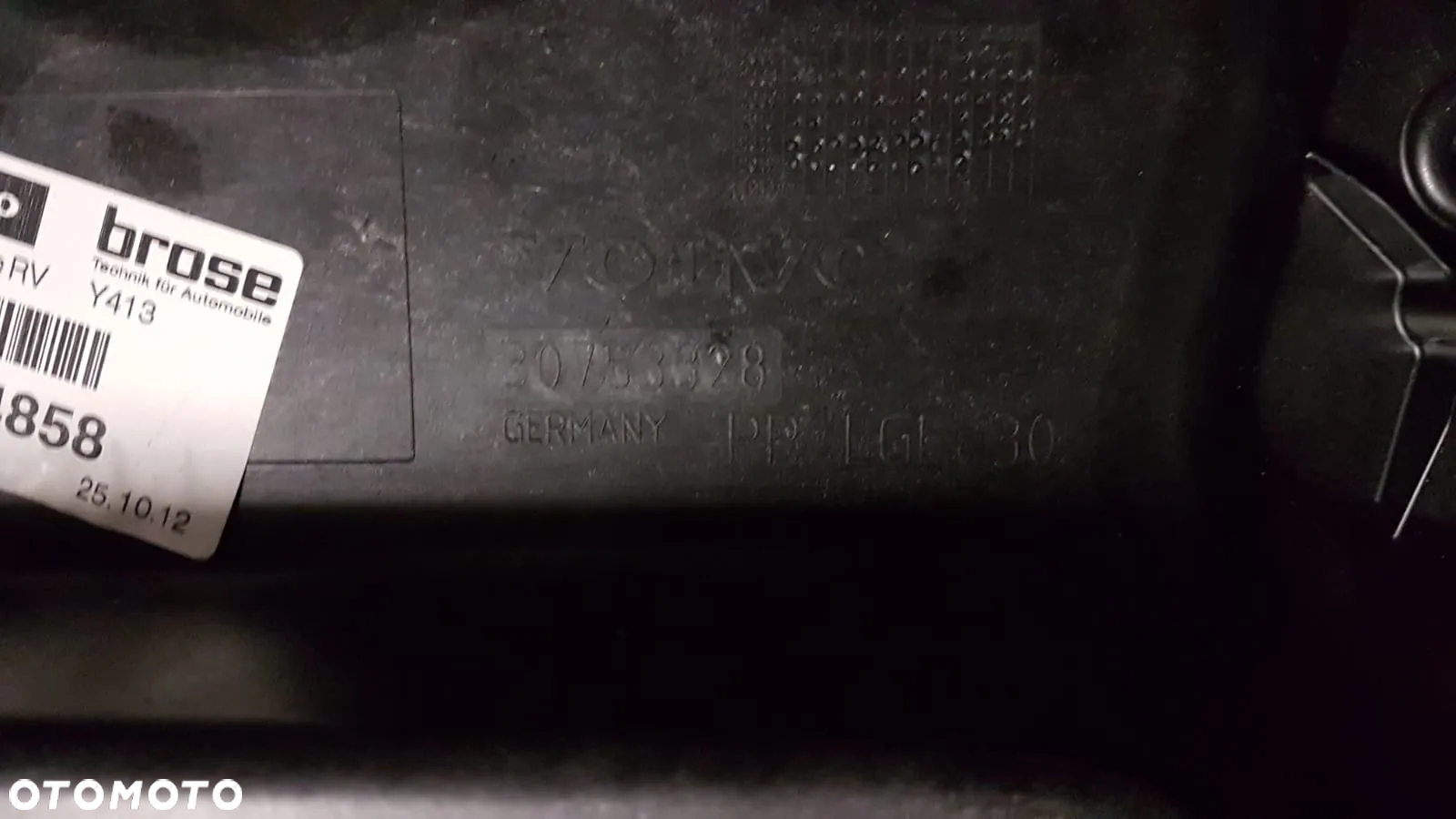 VOLVO XC60 I PODNOŚNIK SZYBY PRAWY PRZÓD TYŁ 30753328 307533327 - 5