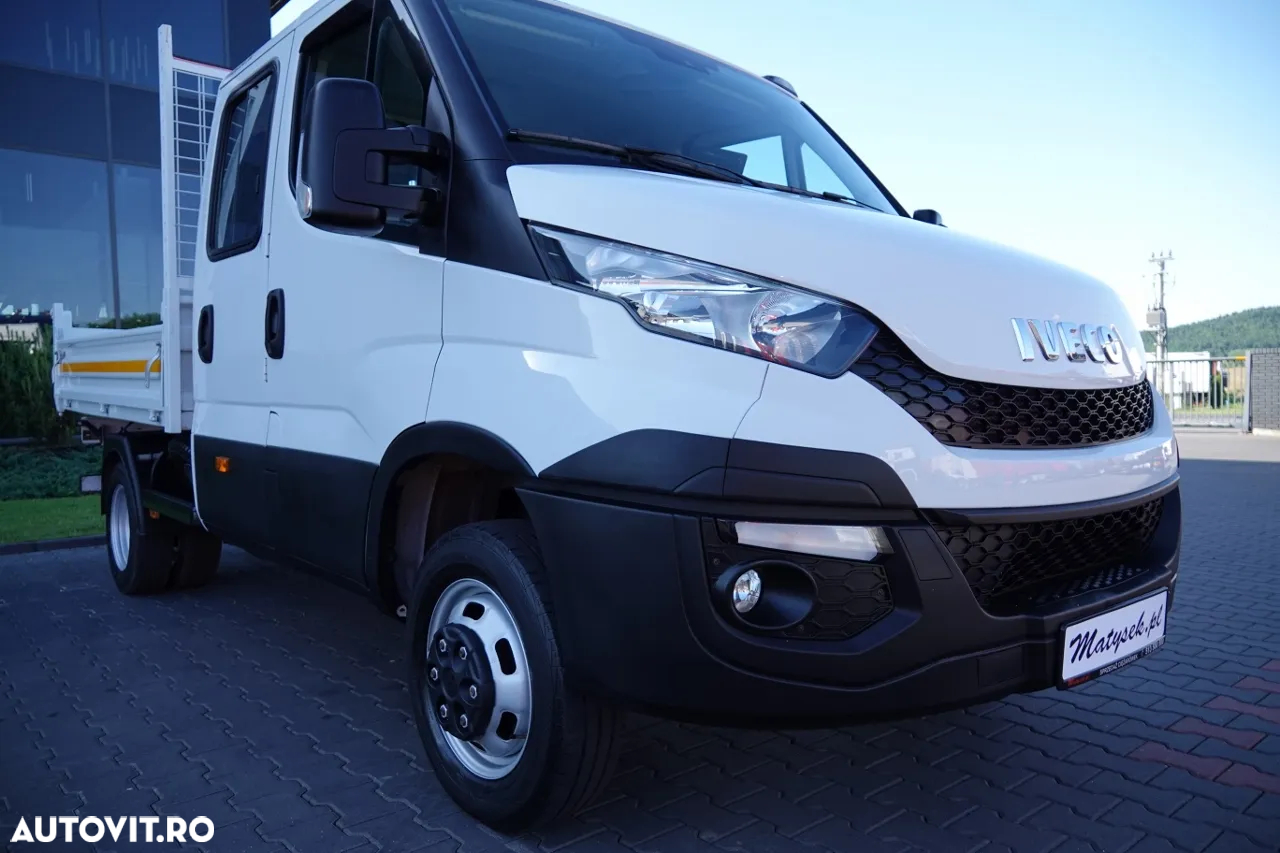 Iveco DAILY 35C16D / 2.3 D / CAMION CU TRACȚIE MIXĂ / BASCULATOR – 2.6 M / CAMION DUBLU / IMPORTAT / CONTRACT DE SERVICE POST-SERVICE - 11