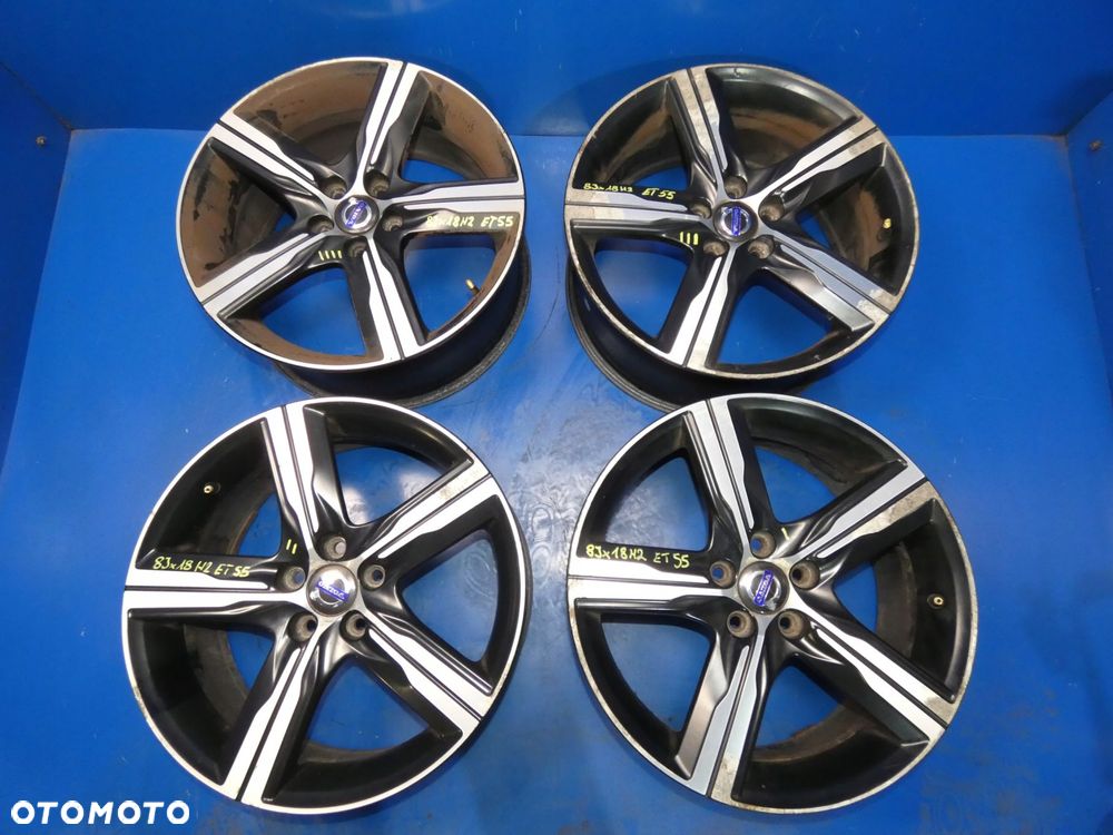 VOLVO S60 II V60 FELGI ALUMINIOWE 18'' R18 5X108 KOMPLET R-DESIGN - 1