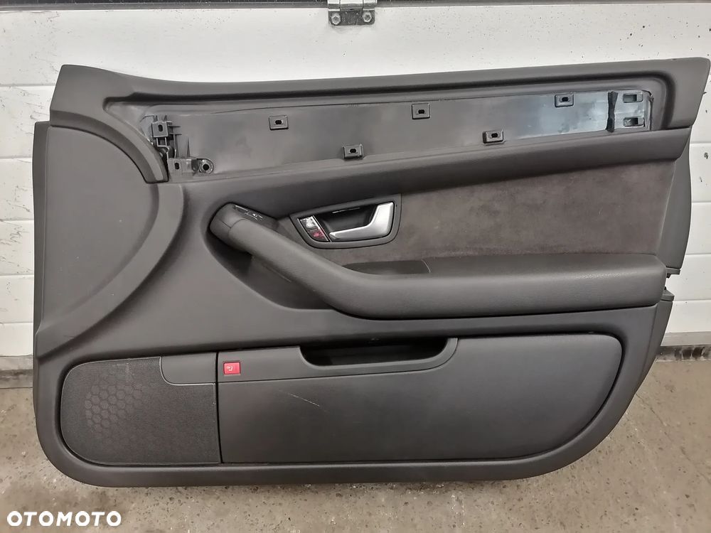 Fotele Kanapa Boczki Skóra Skórzany Czarna Audi A8 D3 EU Na Elementy - 36