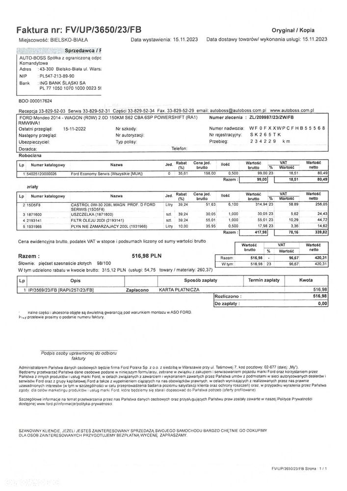 Ford Mondeo 2.0 TDCi Titanium PowerShift - 28