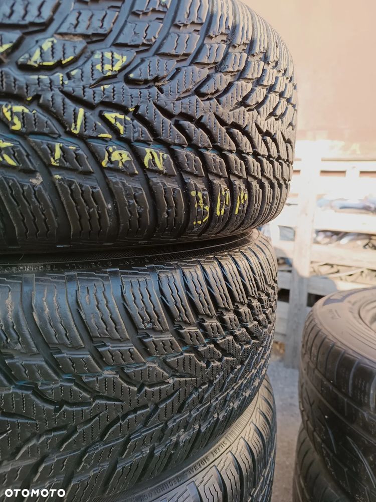 195/65R15 Opony Zimowe Zima NOKIAN WR SNOWPROOF 8mm J.NOWE Legnica ALU-RAD 19r. 195/65 - 5