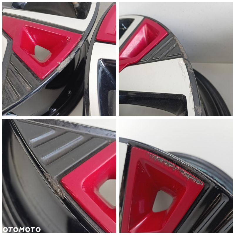 Alufelgi 4x108 18 Opel Mokka Corsa F 4szt (H617) - 6