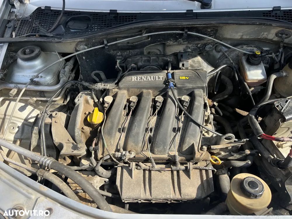 Motor Dacia Logan 1 2006 1,6 16V valve rulaj 178.000 km - 2