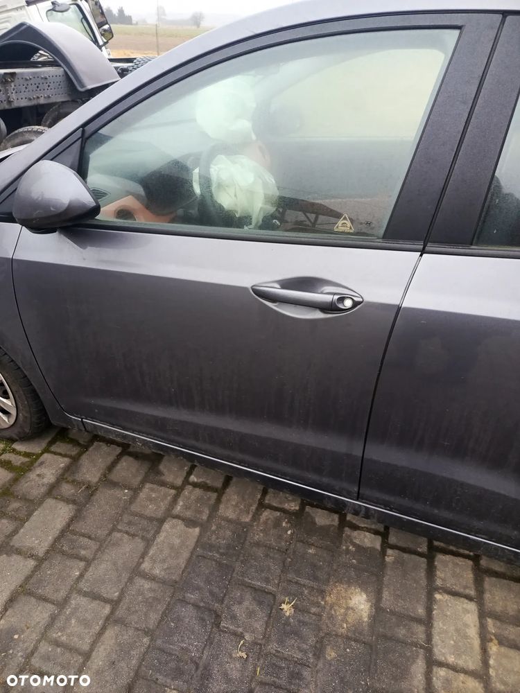 HYUNDAI I10 II DRZWI LEWE PRZÓD PRZEDNIE GOŁE V3G - 1