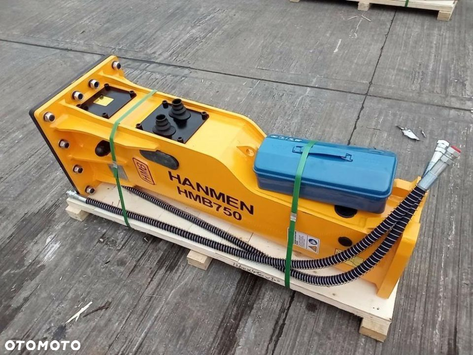 Wyprzedaż ! Młot wyburzeniowy hydrauliczny HANMEN HMB750 waga 480 kg koparka 7-9 tony - 6