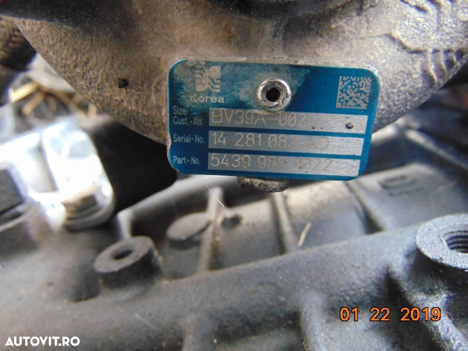 Turbina VW Golf 5 1.9 Touran Passat Audi A3 Seat Leon Altea Octavia 2 - 2