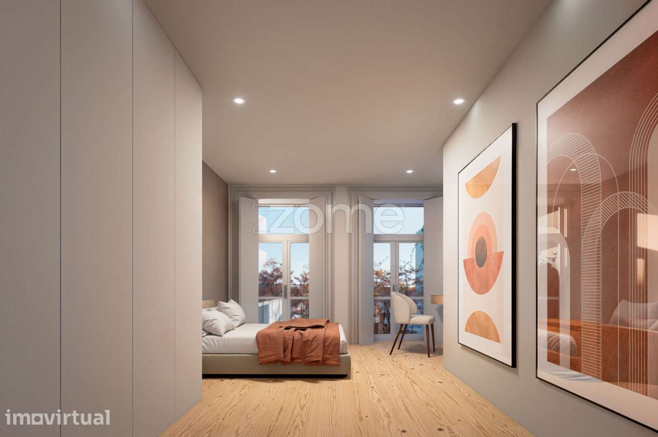 Apartamento T2 Duplex com jardim - Edifício Batalha - Grande imagem: 5/21
