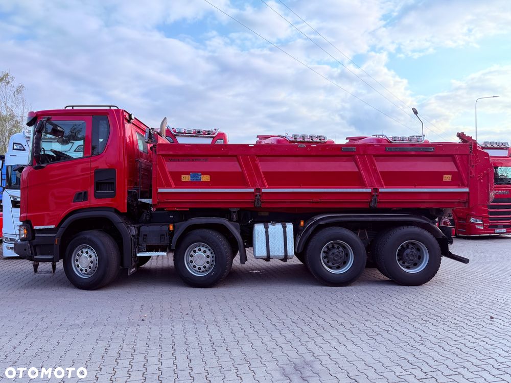 Scania Bordmatic MEILLER SCANIA R450 XT z Niemiec 8x4 wywrotka 3 Stronna 2020 - 13