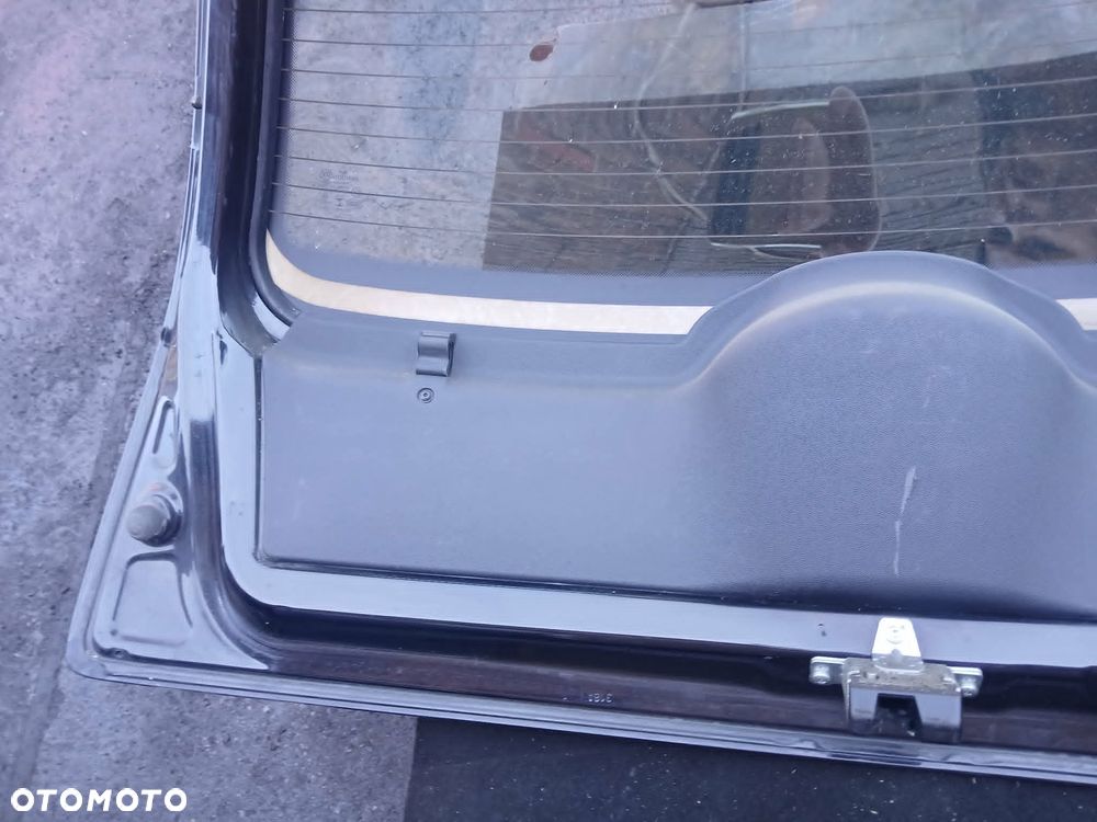 Opel Corsa C klapa bagażnika czarna - 7